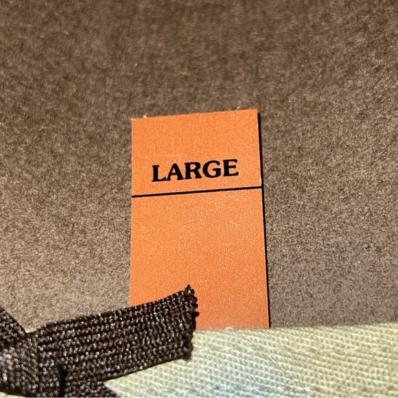 Country Gentleman 100% Wool Wide Brim Fedora Size Large - Picture 7 of 8